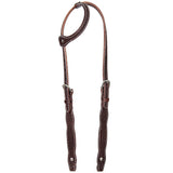 Hilason Leather Horse One Ear Headstall Working Tack Brown