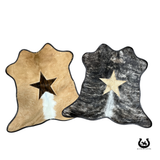 Star Cowhide Patchwork