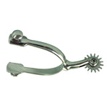 Coronet Stainless Steel Horse Spurs with Rowel