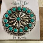 West and co belt buckle