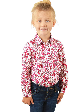 Girls poppy shirt