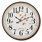 Soul cowhide clock