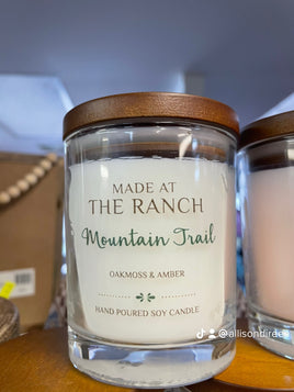 Made at the ranch candles