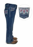 Belle boot cut girls jean