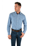 Wrangler men’s fitzmaurice western long sleeve shirt