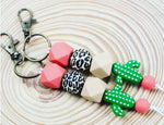 Cactus Silicone keychain