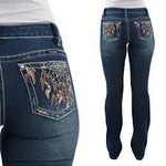 Pure western boot cut jean Lola