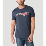 Wrangler Mens American Flag Kable Tee