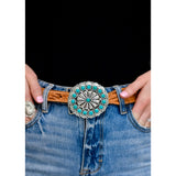 West and co belt buckle