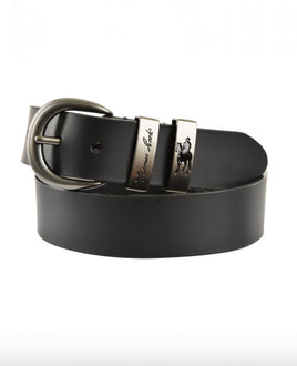 Gunmetal Twin Keeper Belt Gunmetal