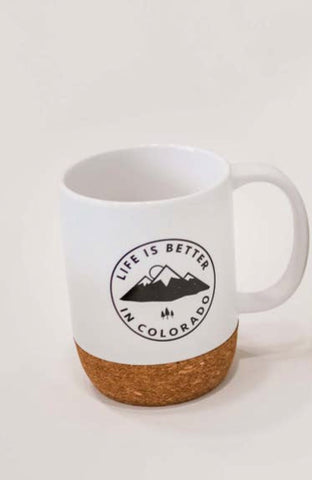 Colorado cork mug moo