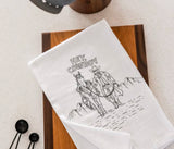 Montana scene tea towels