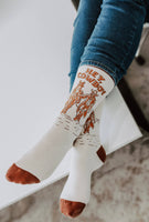 Hey cowboy unisex socks