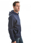 Cooper zip up hoodie in navy