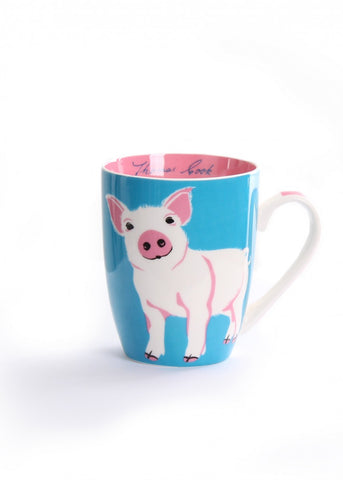 Farm animal coffee mugs