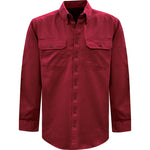 Thomas Cook Light Drill L/S 2 Pocket Shirt Red