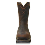 TCW RP0002 ladies Twisted x dark brown waterproof leather roper